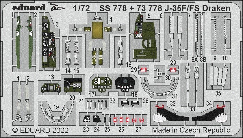 1/72 J-35F/FS Draken (HAS/H.2000)