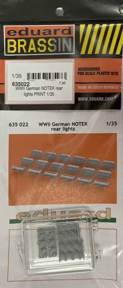 BRASSIN 1/35 WWII German NOTEK rear lights PRINT