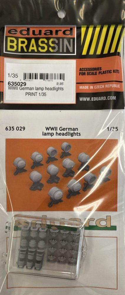 BRASSIN 1/35 WWII German lamp headlights PRINT