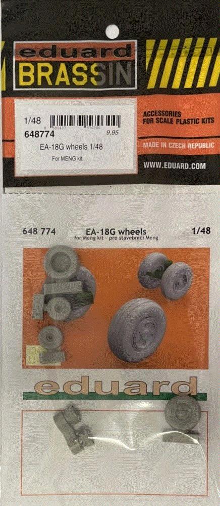 BRASSIN 1/48 EA-18G wheels (MENG)