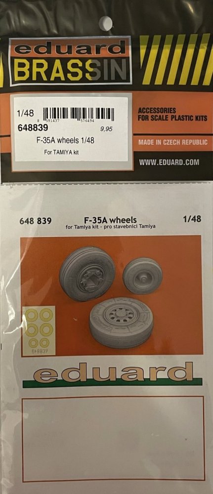 BRASSIN 1/48 F-35A wheels (TAM)