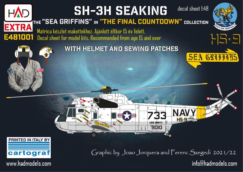 1/48 Decal SH-3H Seaking 'Final Countdown Movie'