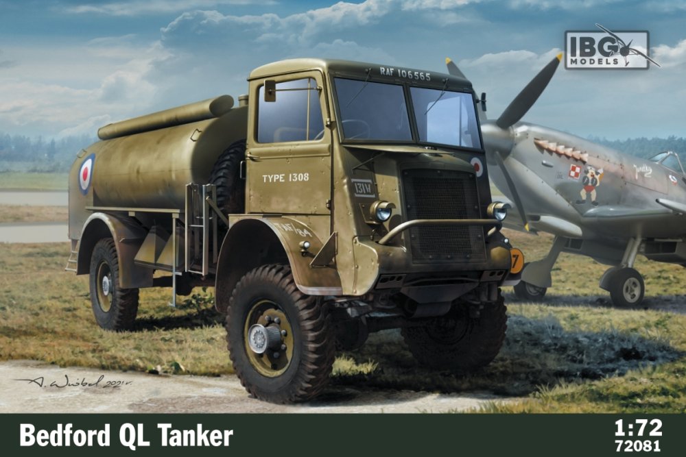 1/72 Bedford QL Tanker