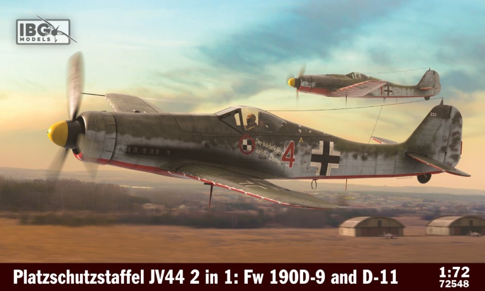 1/72 Platzschutzstaffel JV44 (Fw190D-9& Fw190D-11)