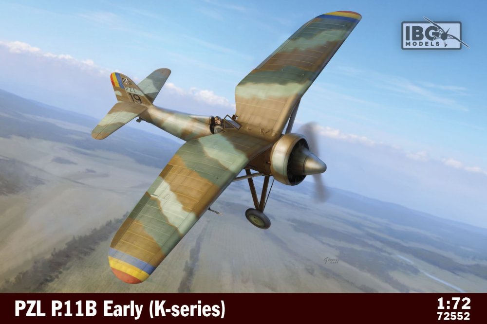 1/72 PZL P.11B Early (K-series)