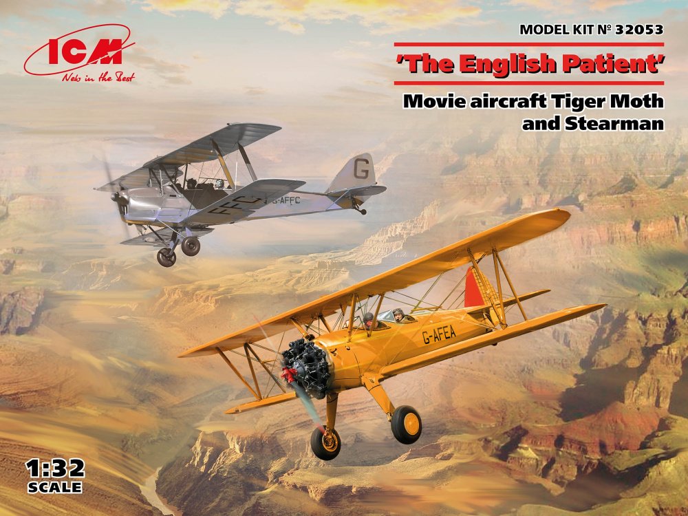 1:32 ″The English Patient″ - Tiger Moth & Stearman