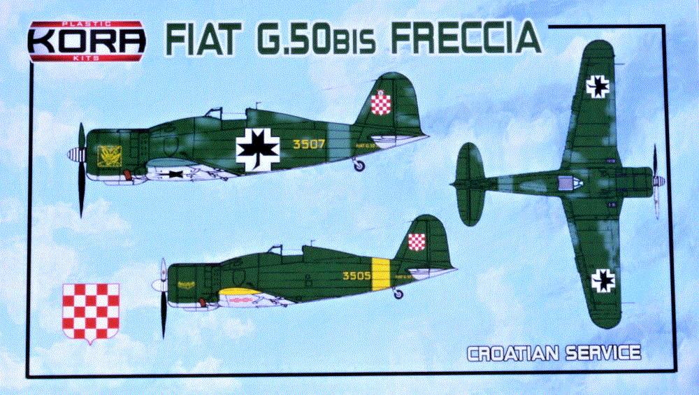 1/72 Fiat G.50bis Freccia Croatian Service