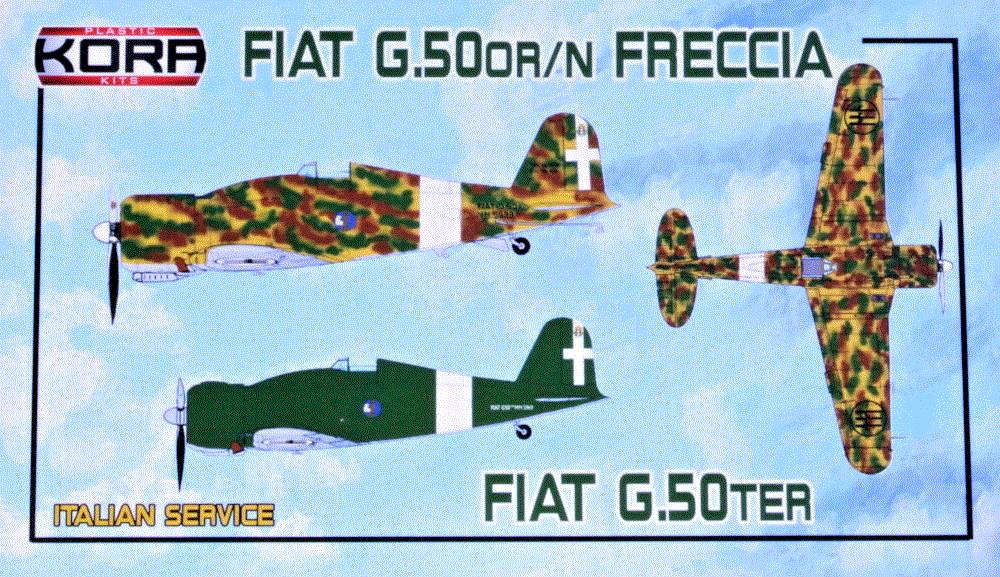 1/72 Fiat G.50OR/N - G.50TER Italian Service