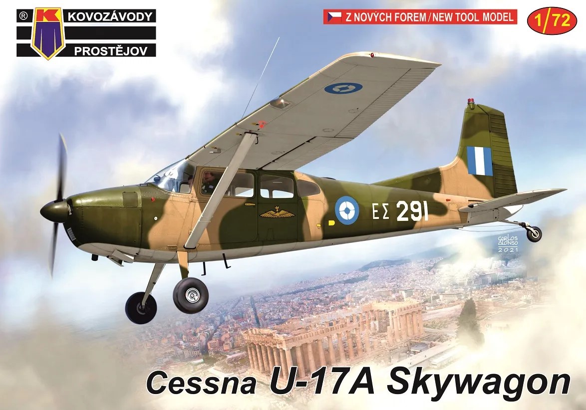1/72 Cessna U-17A Skywagon (3x camo)