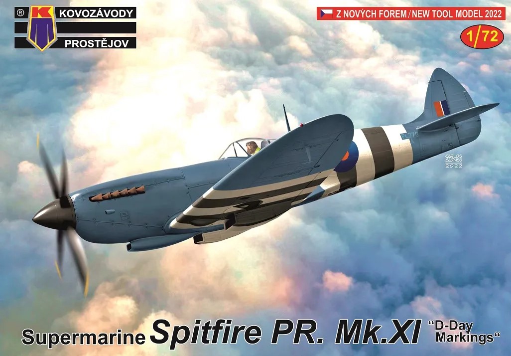 1/72 Supermarine Spitfire PR. Mk.XI D-Day Markings