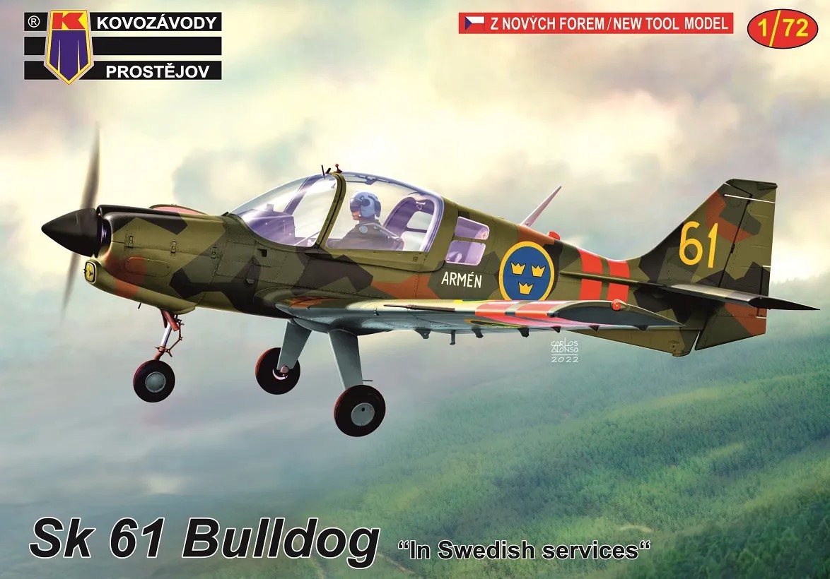 1/72 Sk 61 Bulldog 'In Swedish Services' (3x camo)