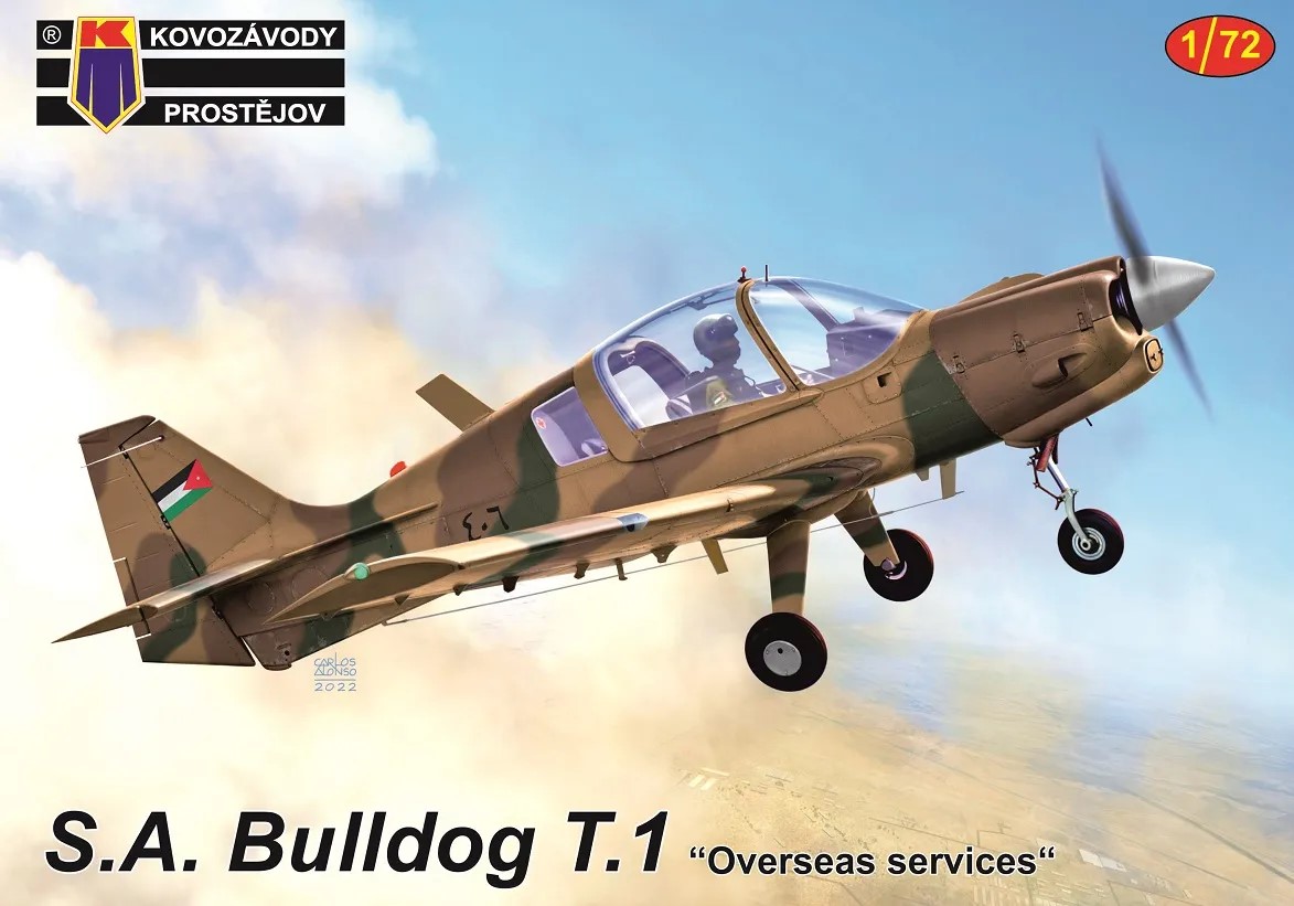 1/72 S.A. Bulldog T.1 'Overseas Service' (3x camo)