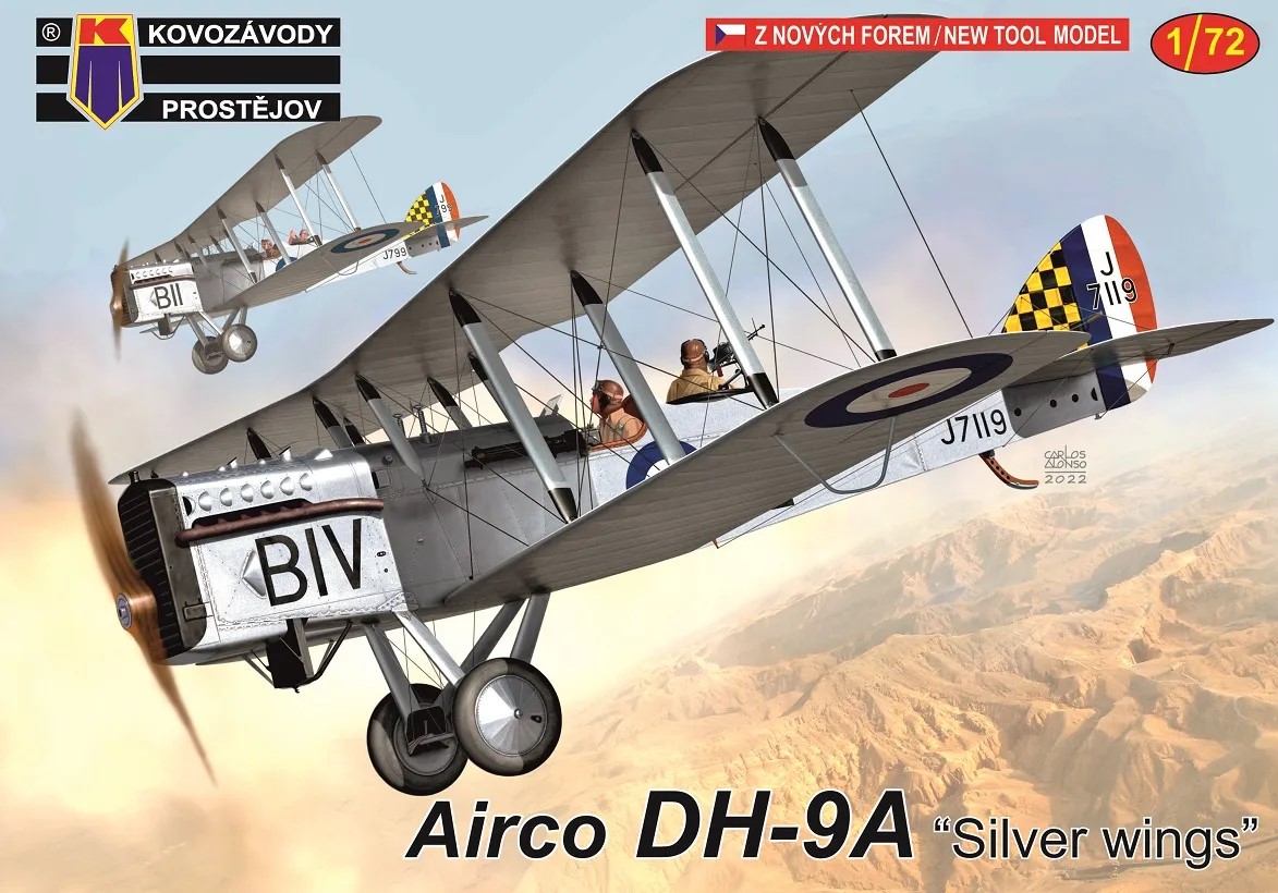 1/72 Airco DH-9A 'Silver Wings' (3x camo)