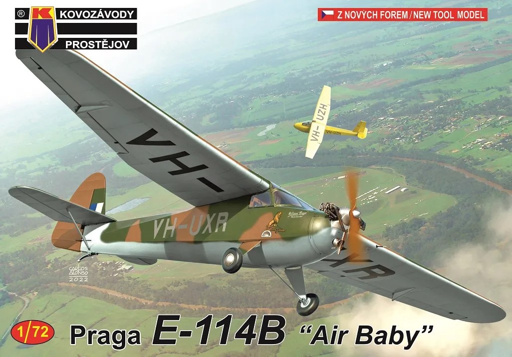 1/72 Praga E-114B 'Air Baby' (3x camo)