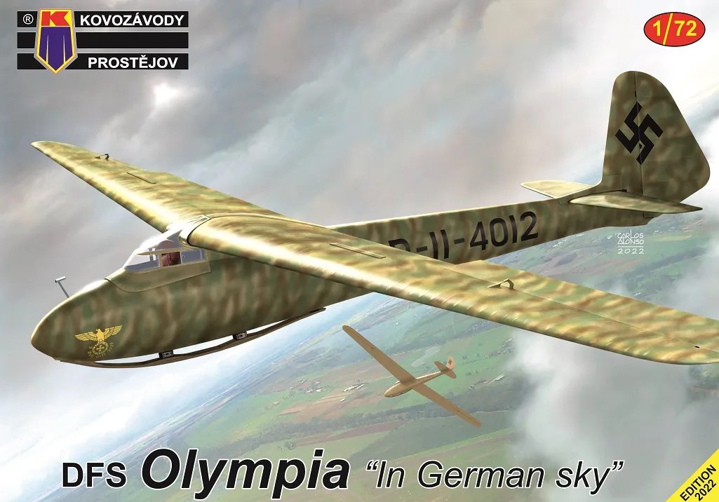 1/72 DFS Olympia 'In German Sky' (4x camo)