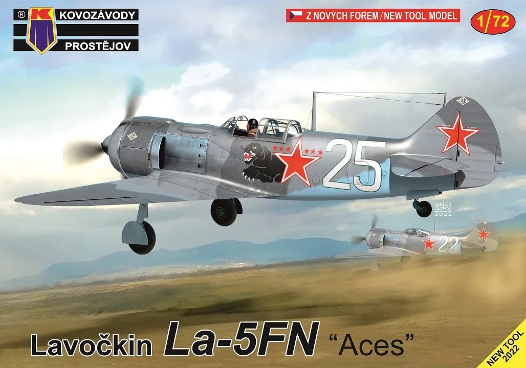 1/72 Lavochkin La-5FN 'Aces' (3x camo)