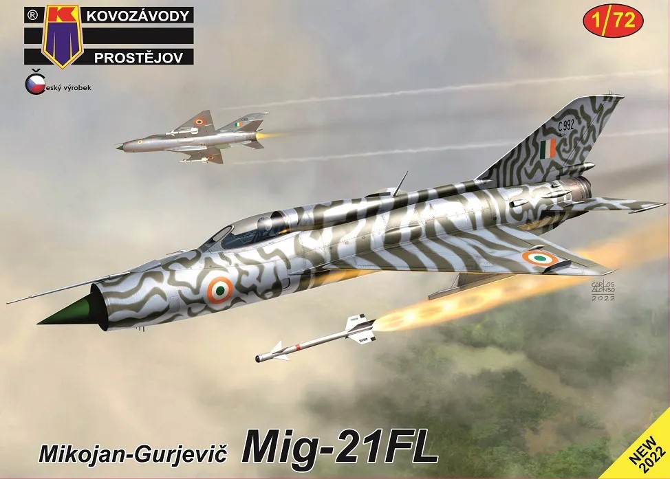 1/72 MiG-21FL (3x camo)