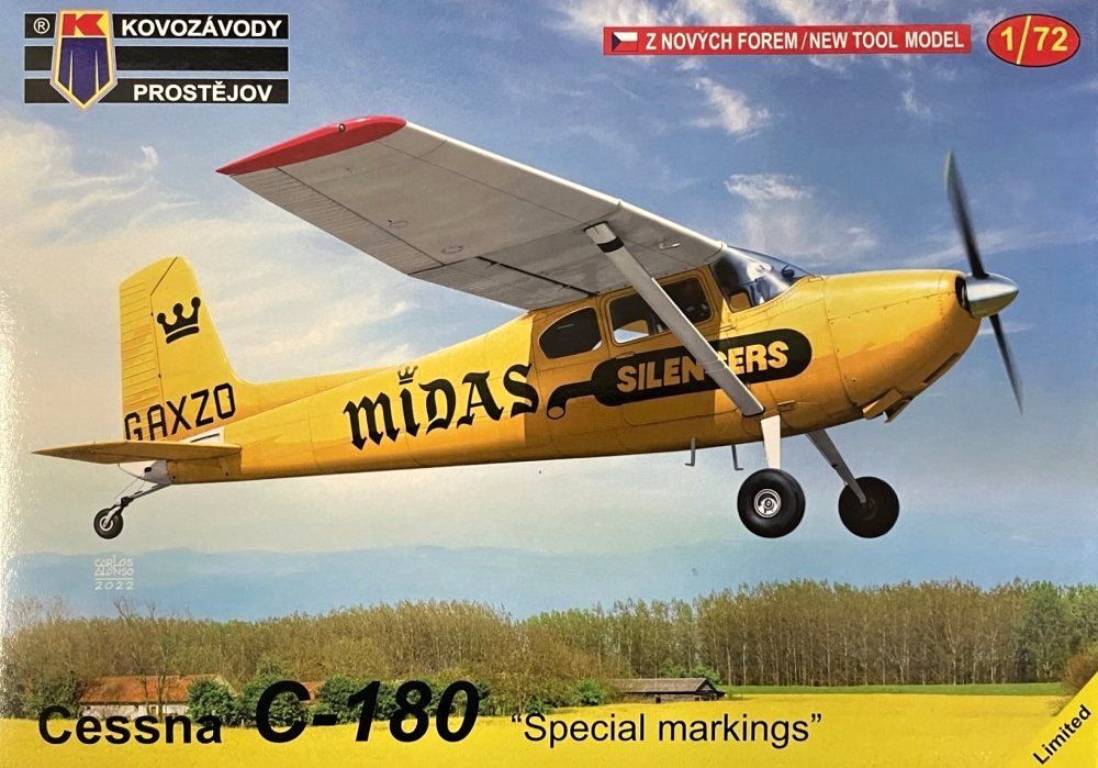 1/72 Cessna C-180 'Special Markings' (3x camo)
