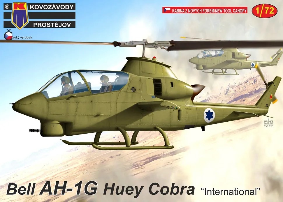 1/72 Bell AH-1G Huey Cobra International (4x camo)