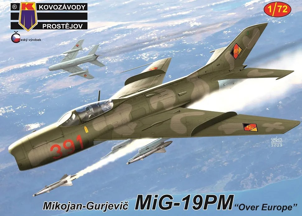 1/72 MiG-19PM 'Over Europe' (3x camo)