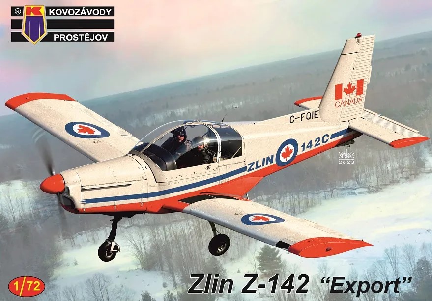 1/72 Zlin Z-142 'Export' (4x camo)