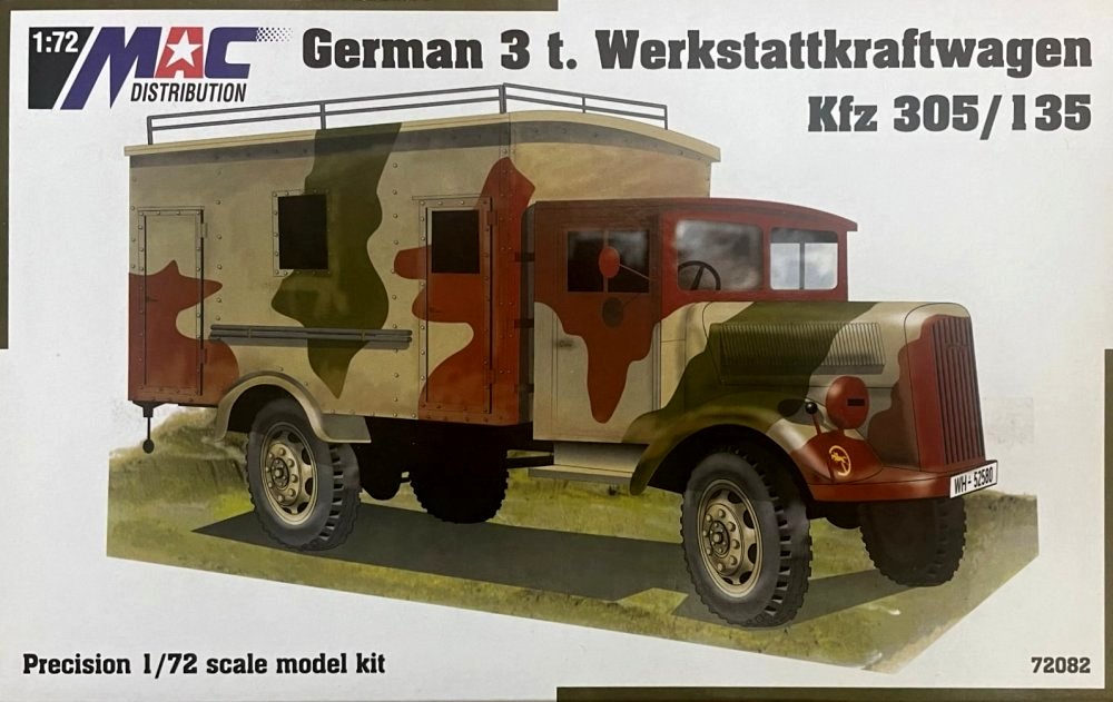 1/72 German 3t Werkstattkraftwagen Kfz 305/135