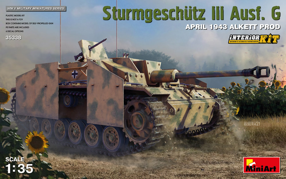 1/35 Sturmgeschutz III Ausf. G  April 1943 Int.Kit