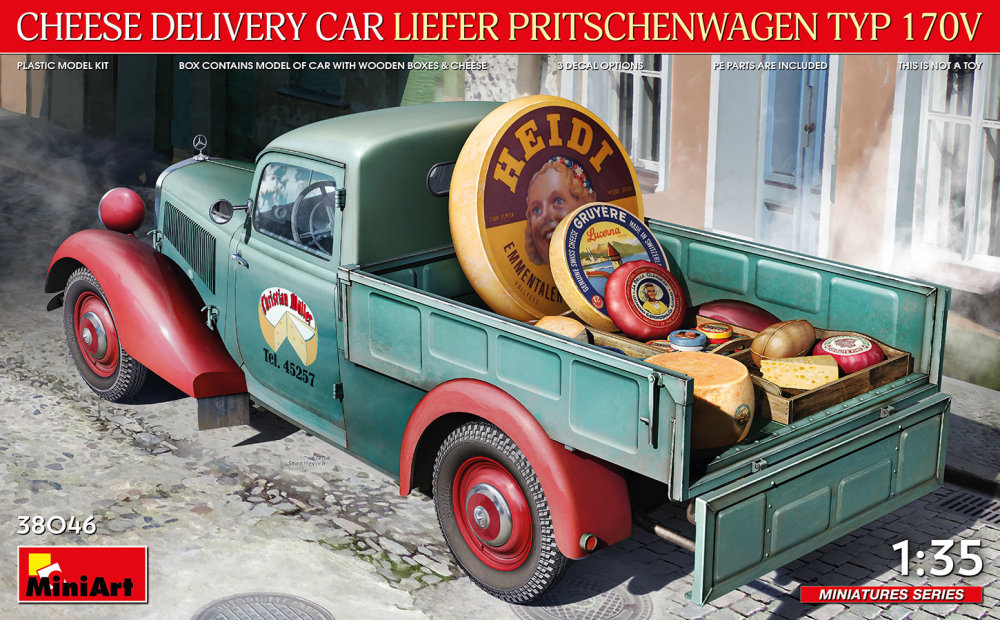 1/35 Cheese Del. Car Liefer Pritschenwg. Typ 170V
