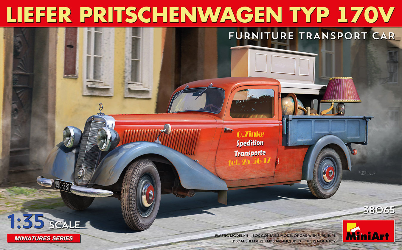 1/35 Liefer Pritschenw. Typ 170V Furniture Transp.