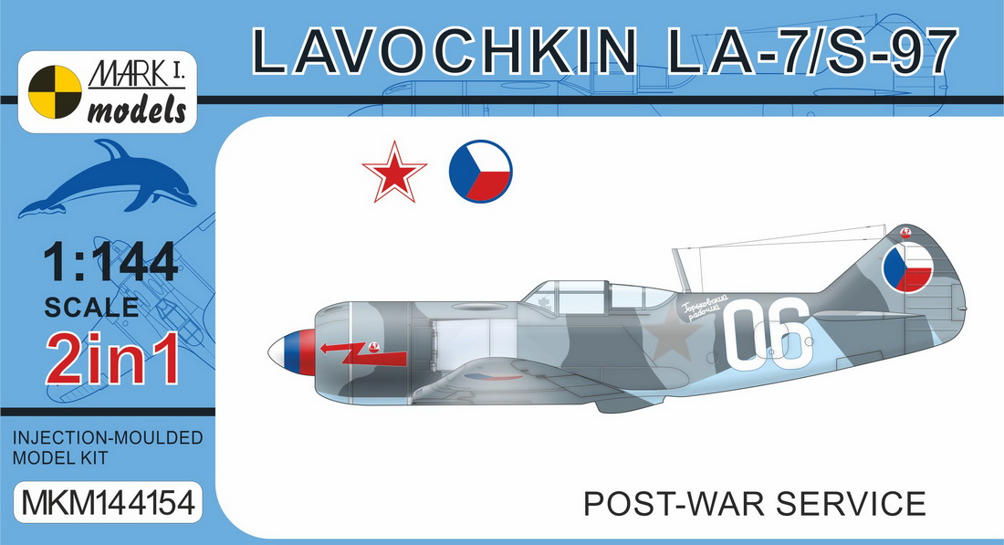 1/144 La-7/S-97 'Post-War Service' (2-in-1)