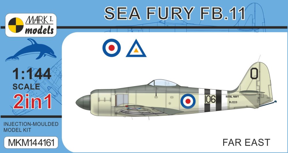 1/144 Sea Fury FB.11 'Far East' (2-in-1)