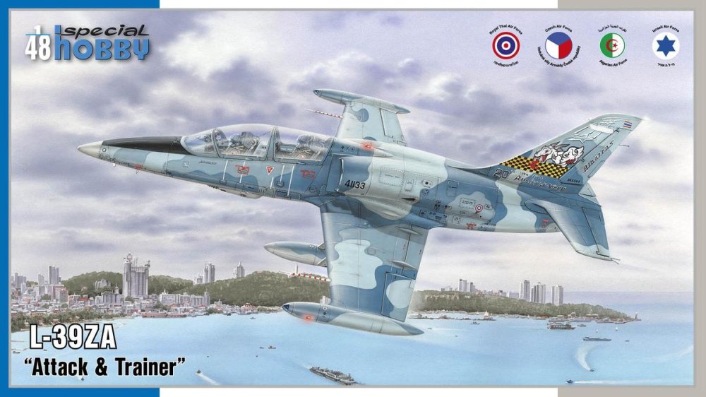 1/48 L-39ZA 'Attack & Trainer' (7x camo) re-issue