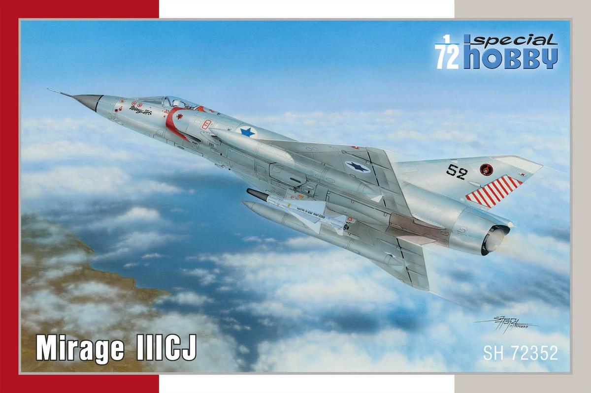 1/72 Mirage IIICJ (4x camo)