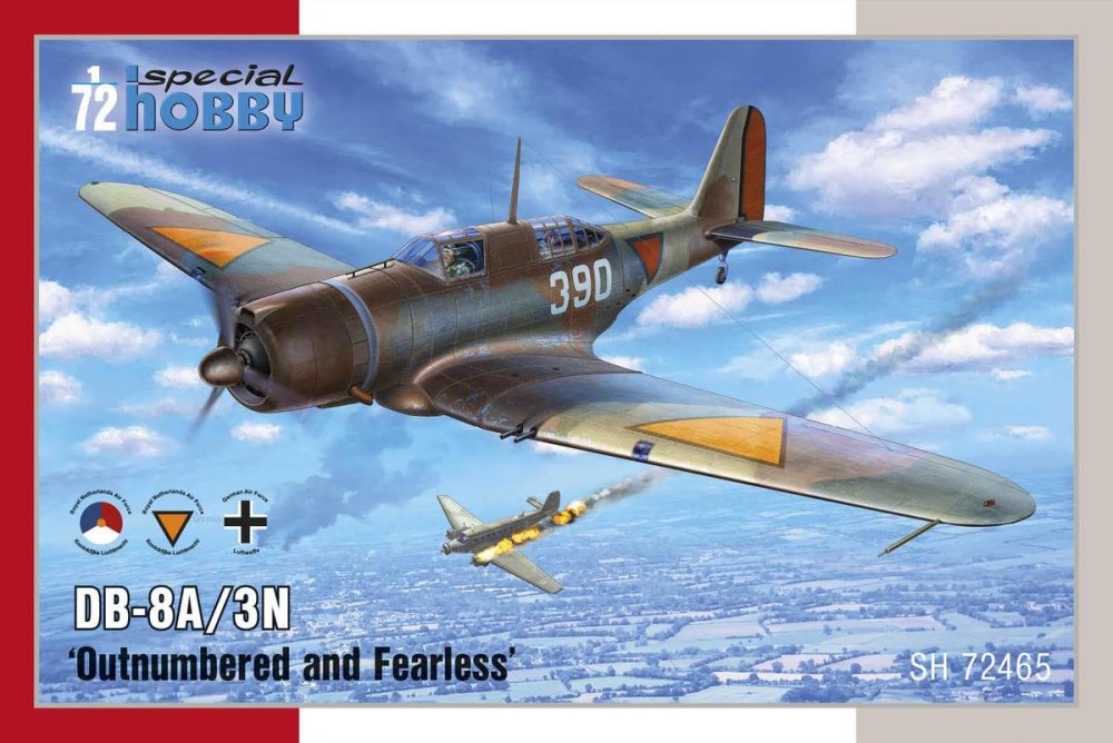 1/72 DB-8A/3N 'Outnumbered and Fearless'