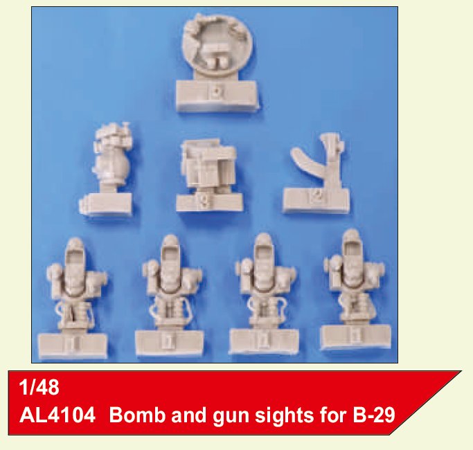 1/48 B-29 Superfortres gunner sights