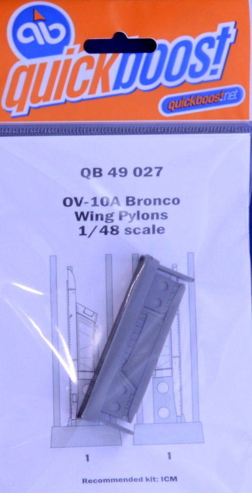 1/48 OV-10A Bronco wing pylons (ICM)