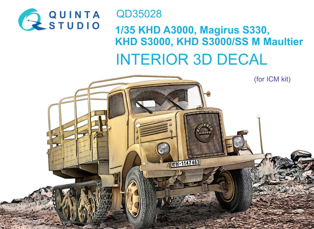 1/35 KHD A3000,Magirus S330,KHD S3000/SS M Mault.