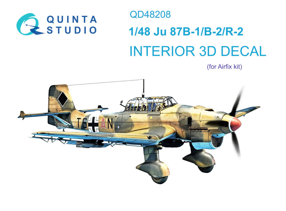 1/48 Ju 87B-1/B-2/R-2 3D-Printed&col.Inter. (AIRF)