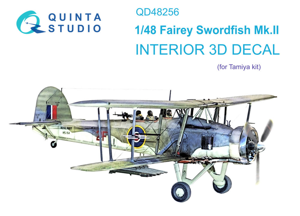 1/48 Swordfish Mk.II 3D-Printed & col.Inter. (TAM)