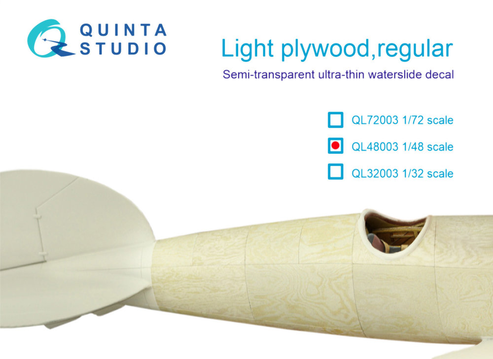 1/48 Light plywood, regular