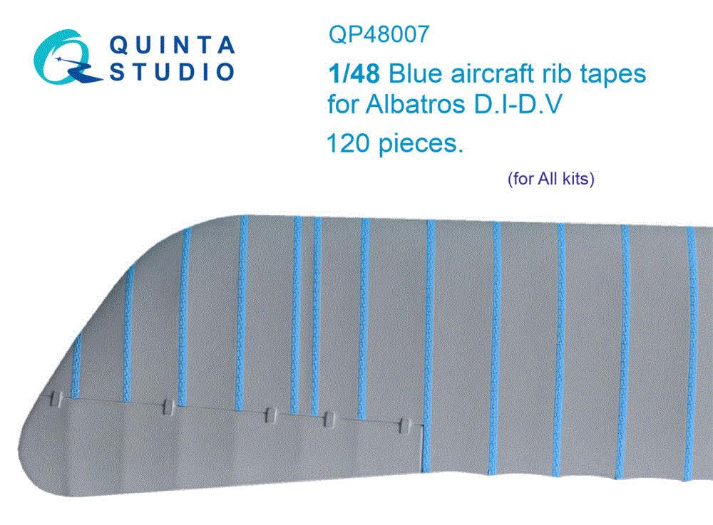 1/48 Blue rib tapes Albatros D.I-D.V (all kits)