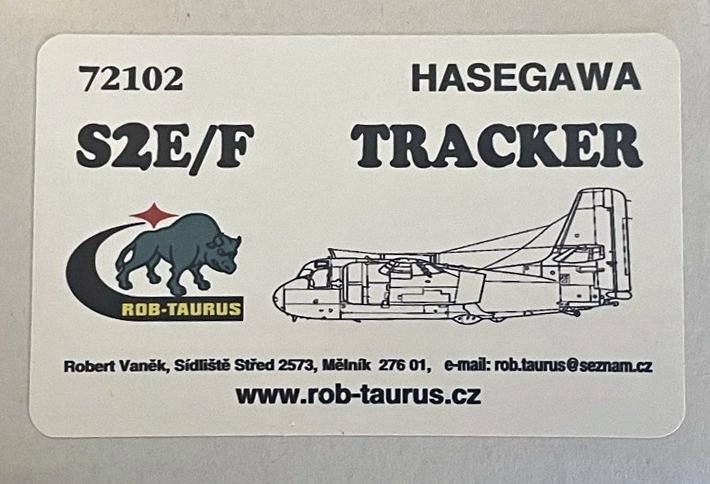 1/72 Vacu Canopy S2E/F Tracker - 2 pcs. (HAS)