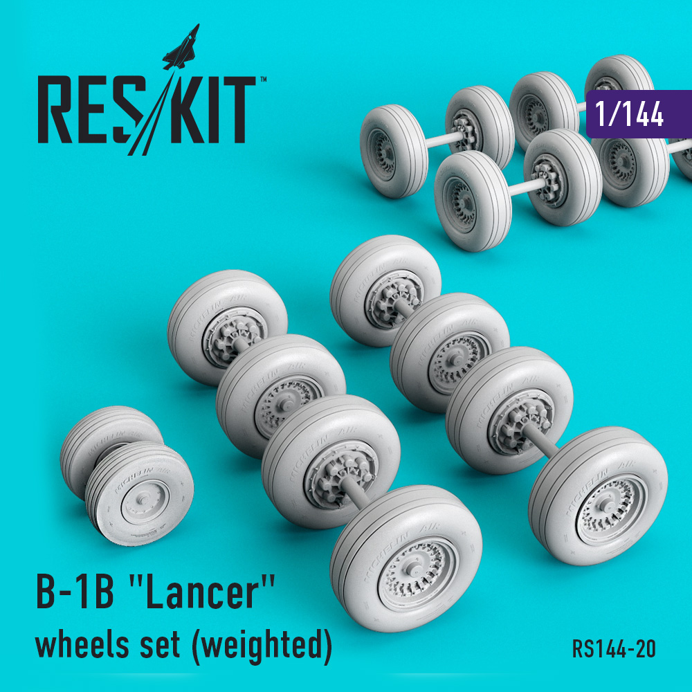 1/144 B-1B 'Lancer' wheels set (weighted) 