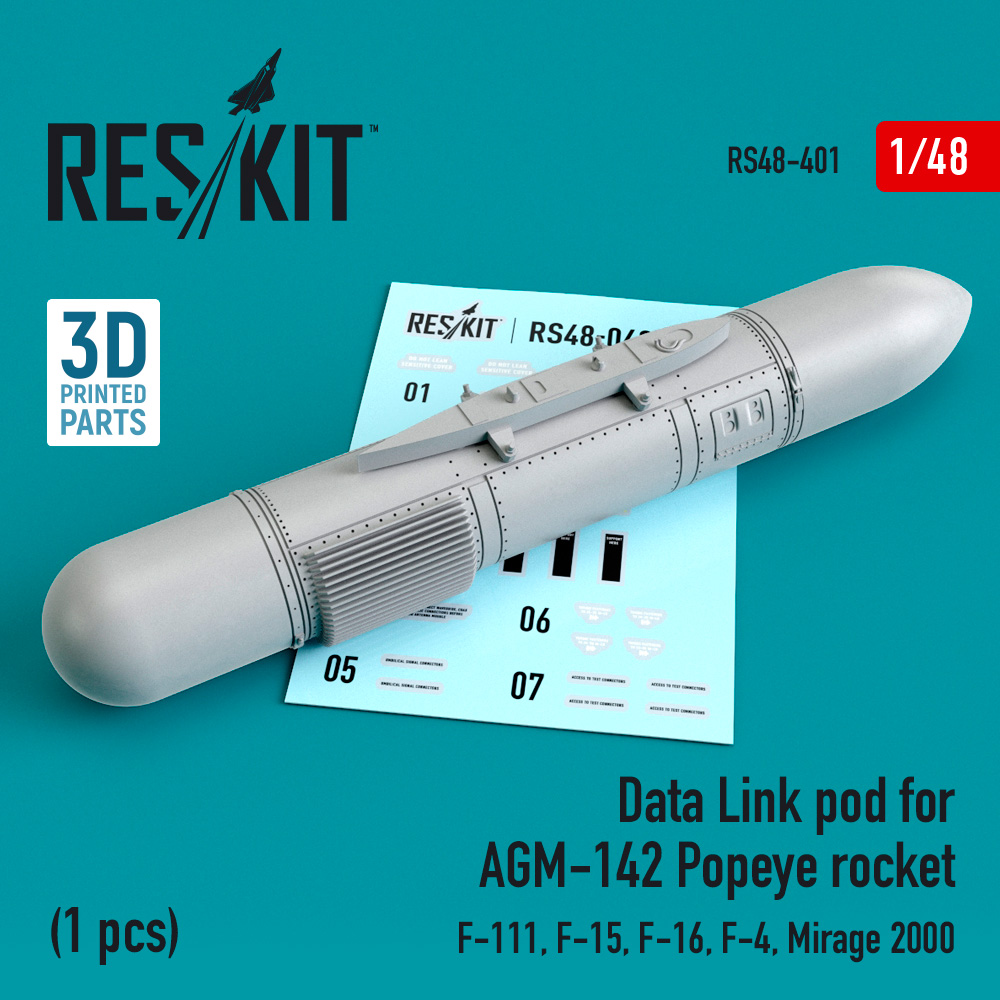 1/48 Data Link pod for AGM-142 Popeye rocket