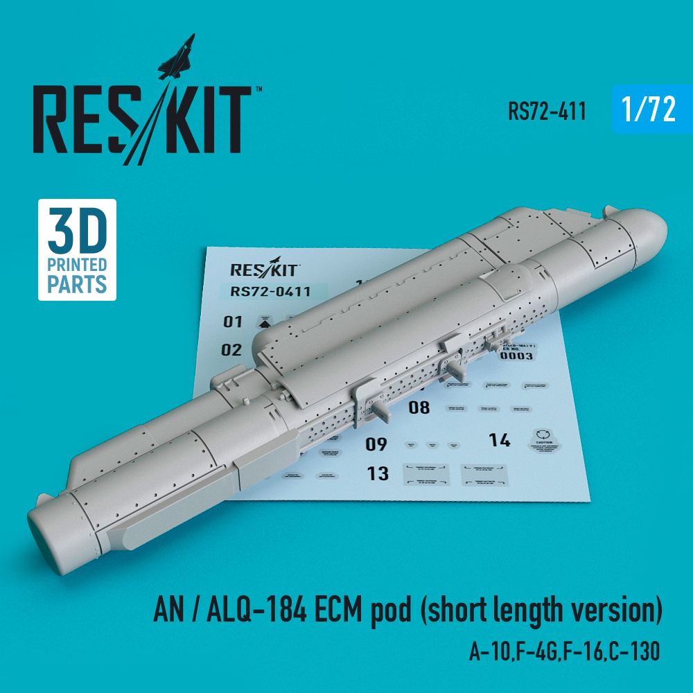 1/72 AN / ALQ-184 ECM pod (short length version)