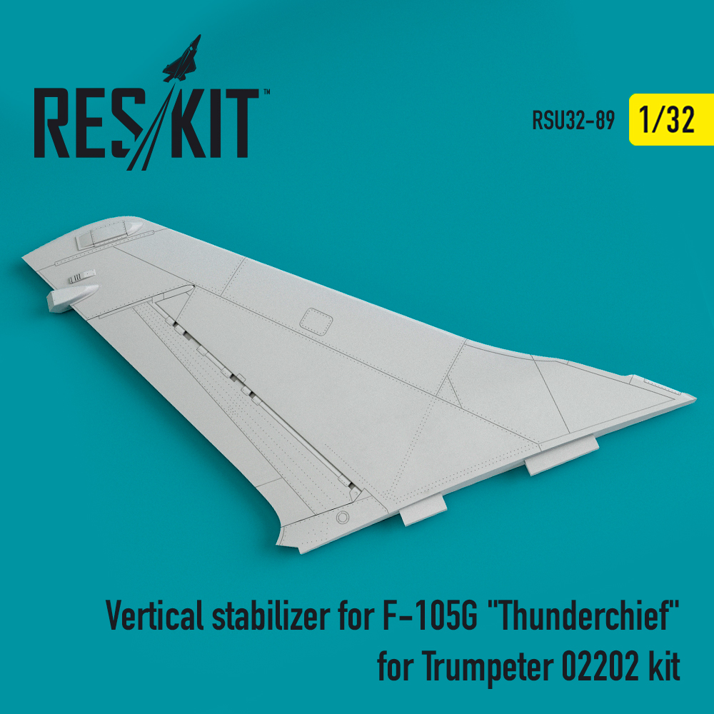 1/32 Vertical stabilizer for F-105G 'Thunderchief'
