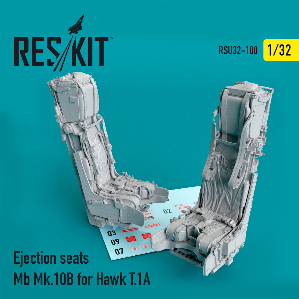 1/32 Ejection seats Mb Mk.10B for Hawk T.1A 3D