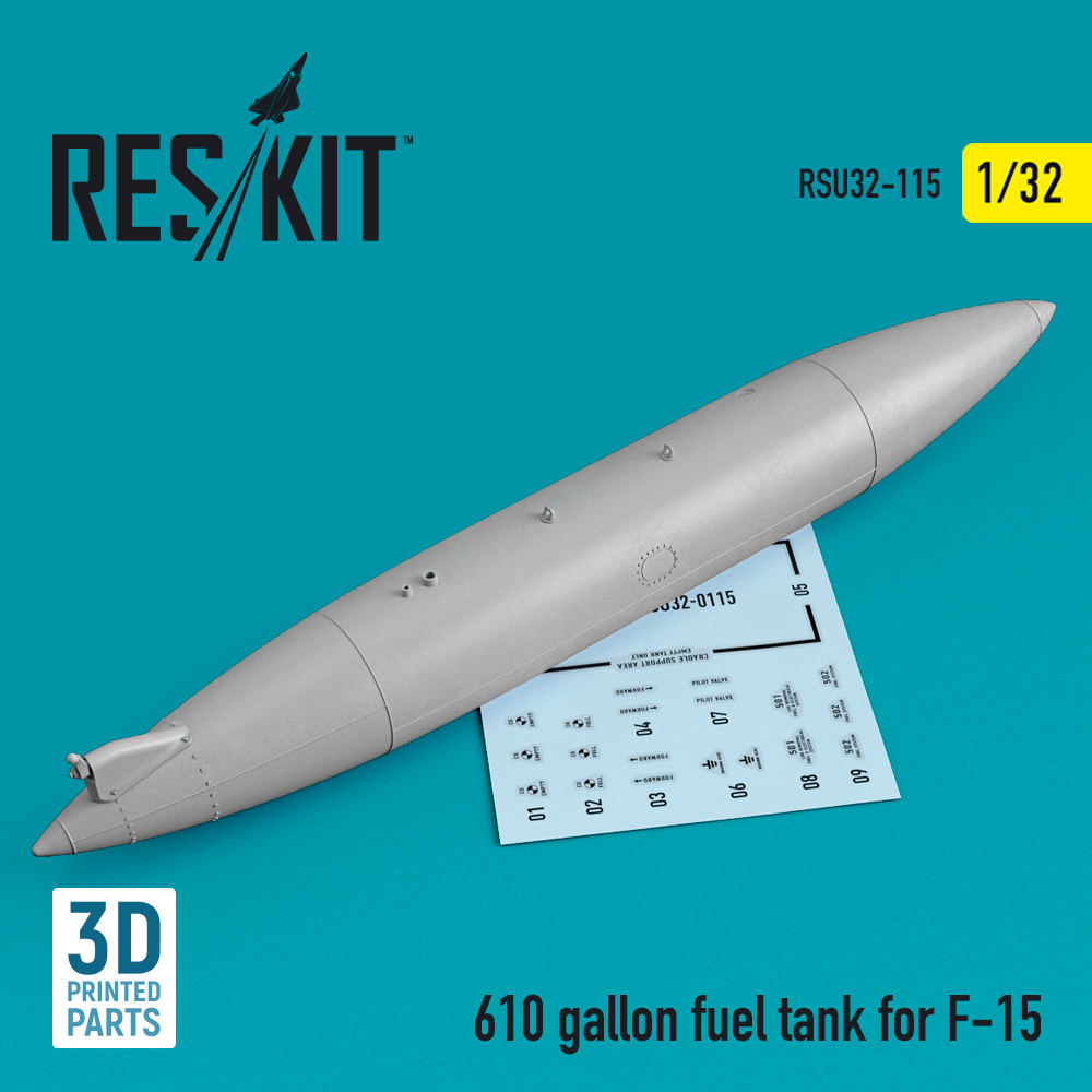 1/32 610 gallon fuel tank F-15 (1 pcs.)