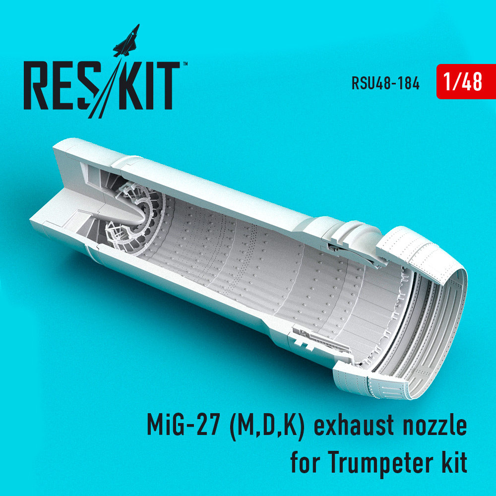 1/48 MiG-27 (M,D,K) exhaust nozzle (TRUM)