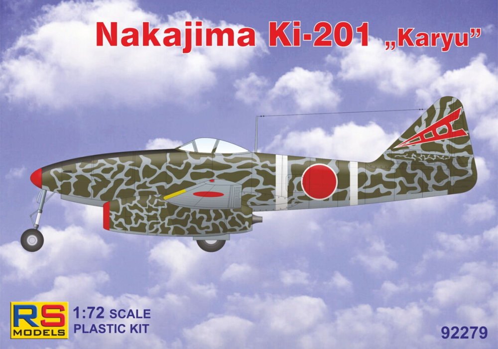 1/72 Nakajima Ki-201 'Karyu' (3x camo)